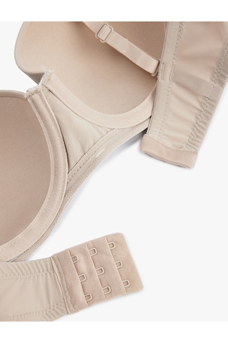 Koton Desteksiz Balenli Comfort Sütyen Bej 6slk10033mk Ekru