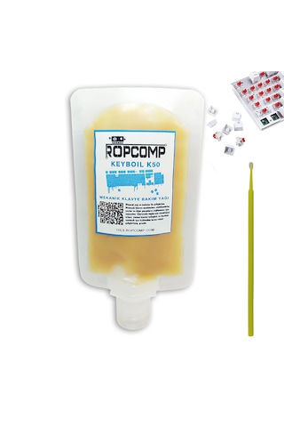 Ropcomp Keyboil Mekanik Klavye Tuş Yay Yağı K50 Mekanik Klavye Tuş Bakım Yağı