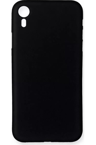 Newface Apple Uyumlu iPhone Xr Kılıf Pp Ultra İnce Kapak - Siyah Resimdeki