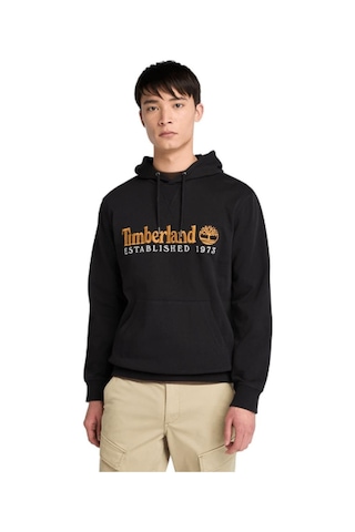 Timberland Established 1973 Embroidered Logo Loopba Sweatshirt - Tb0a5mx80011-11282 Siyah