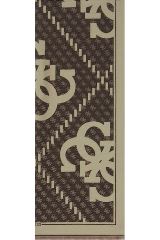 Guess Desenli Erkek Atkı Taş