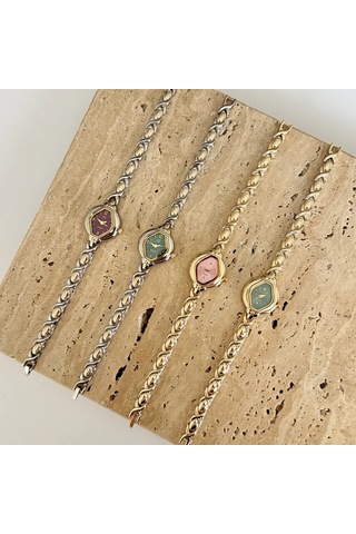 Velinor Silver Yeşil Saat
