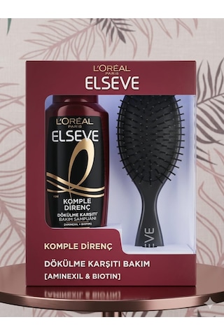 L'Oréal Paris Elseve Komple Direnç Dökülme Karşıtı Bakım Şampuan 300 ML + Tarak