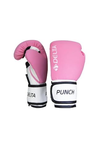 Delta Punch Dura-strong Pembe-beyaz Boks Eldiveni