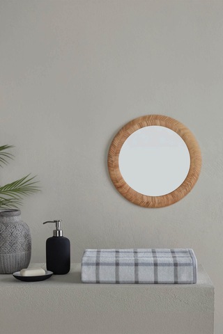 Plaid Banyo Havlusu 70x140 Cm Gri