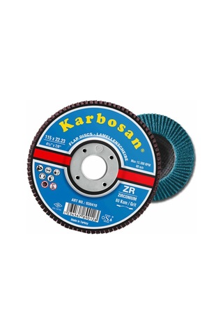 Karbosan Flap Disk Zımpara 115/60 P Zr