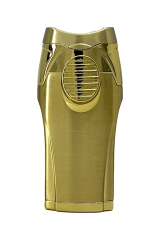 Parmida Gold 3 Ü 1 Arada Lüks Puro Çakmağı Entegre Punch Delici Sarı