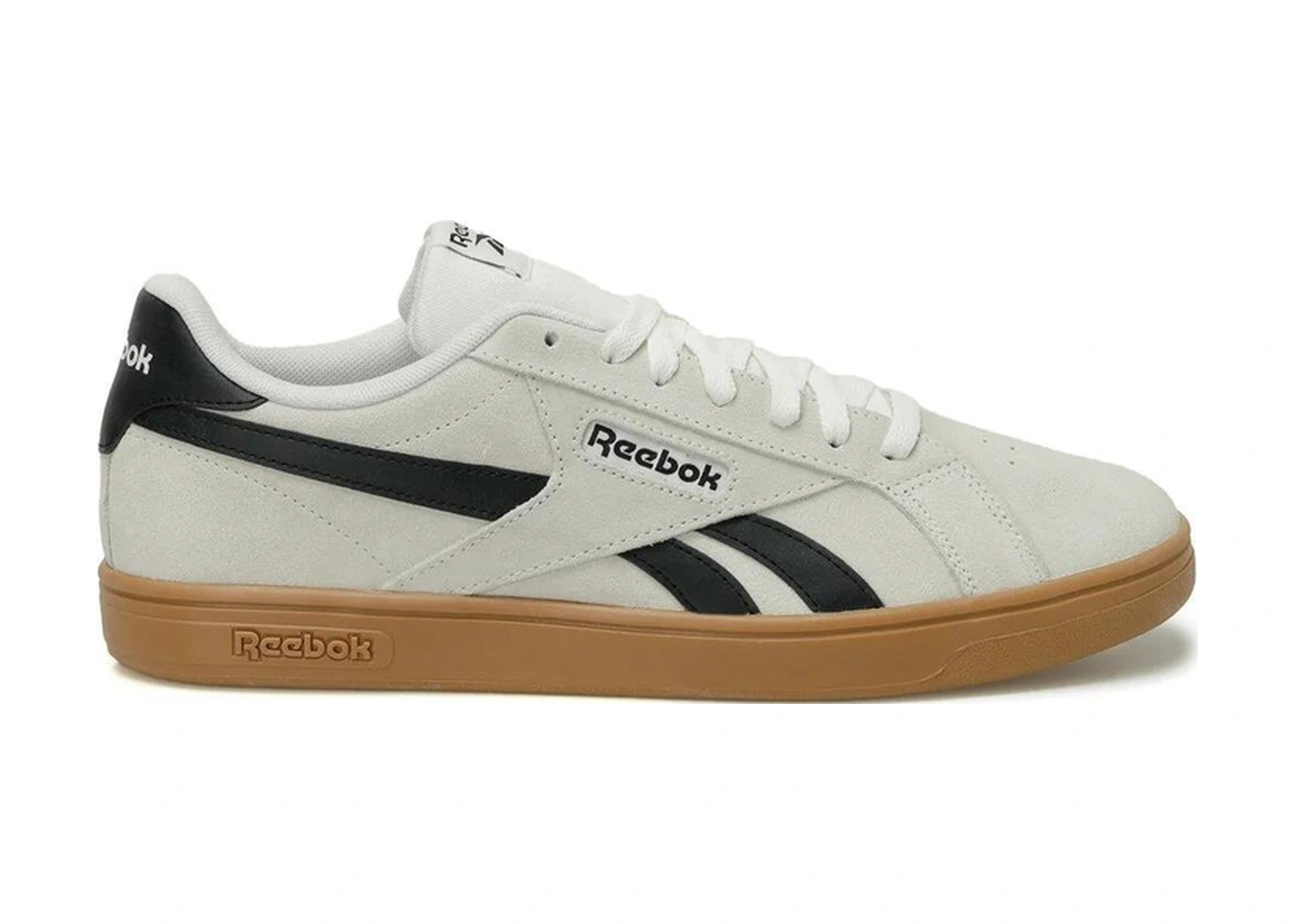 Reebok Court Retro Bej-siyah Nubuk Erkek Spor Ayakkabı Bej
