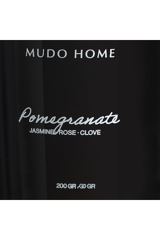 Mudo Home Dreamy Black Pomegranate Mum 200gr Siyah