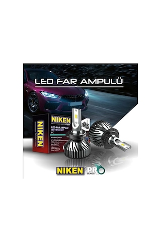 Niken Far Ampulü Led Xenon Pro Serisi H27