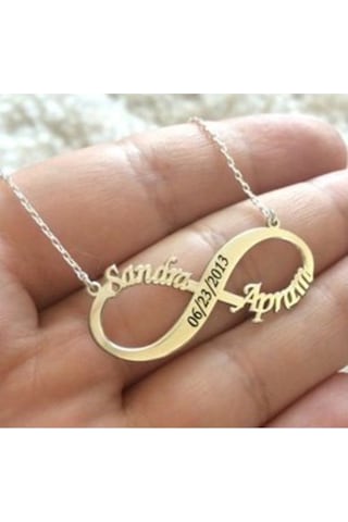 Gümüş Isimli Tarihli Sonsuzluk Kolye 487341138 Gümüş Isimli Tarihli Sonsuzluk Kolye 487341138