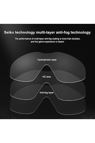 Artfulabode Yüzme Yüksek Ve Su Sones Şeffaf Jh8208dmjs Gözlüğü Geçirmez Çözünürlüklü Çerçeve Büyük Buğulanmaz Beyaz Ar Çok Renkli