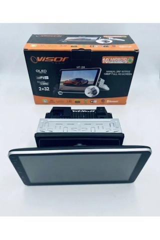 Foxus 10" Android Araç Multimedya Sistemi - Md 208 Carplay, Android Auto, 360 Döner Ekran 10"
