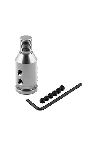 Sones Araba Dişli Shifter Vites Topuzu Adaptörü 12 X 1.25 Gümüş