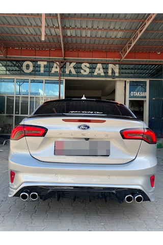 Ford Focus 4 Arka Tampon Eki - Fiberglass