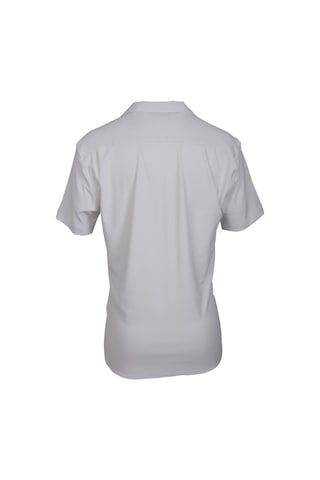 Uki Beyaz Comfort Fit Kısa Kol Gömlek Beyaz