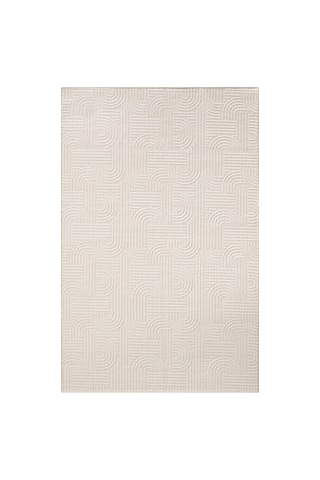 Raschel Carpet Premium Bohem Yıkanabilir Leke Tutmaz Modern Sisal Bej Özel Seri Kaymaz Taban Halı Yolluk Bej