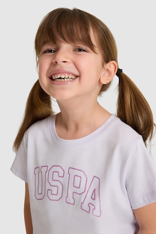 U.s. Polo Assn. Kız Çocuk Lila Tişört Basic 50325631-vr034