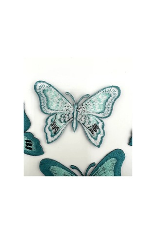 Sewing Accessories Denisova Termal Uygulama Termo Çıkartma Kelebek Nakış Lato 6'lı 384578918