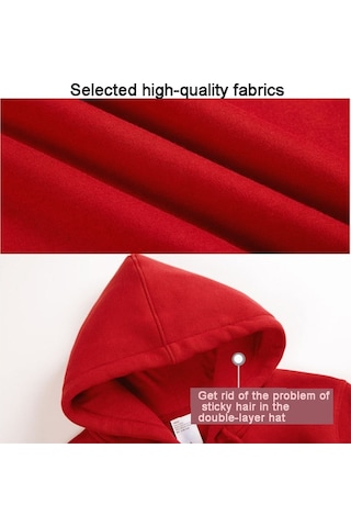 Outdoor Kışlık Kapüşonlu Fermuarlı Polar Hırka 001