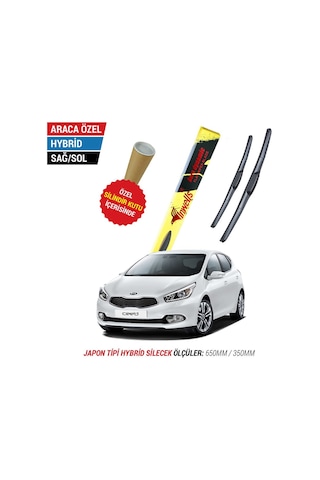 Kia Ceed İnwells Hybrid Silecek Takımı (2012-2018)