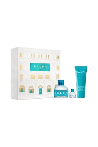 Ralph Lauren Edt 100 Ml + Edt 7 Ml + 100 Ml Body Lotion Kadın Parfüm Seti Çiçeksi - Meyve