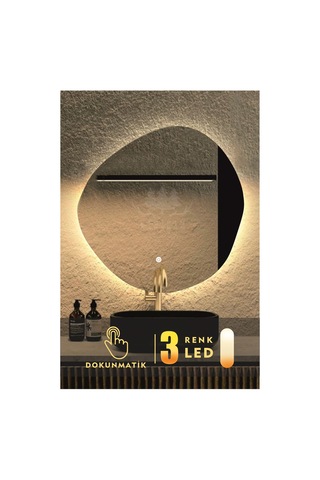 Led Işıklı Asimetrik Banyo Ve Konsol Aynası Gün Işığı Led Işıklı Asimetrik Banyo Ve Konsol Aynası Gün Işığı