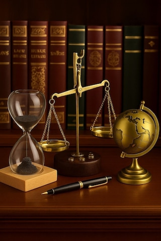 Ofisinize Masaüstü Dekoratif 3 Lü Ofis Masa Seti Metal Dünya Küresi Manyetik Kum Saati Pirinç Terazi Dekoratif Obje