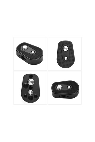 Lemestar Djı Ronin S/sc İçin Hafif Alüminyum Montaj Plakası - 1/4 & 3/8 Vida Delikli