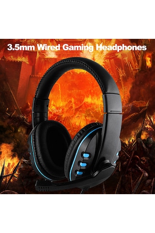 Geeksen Siyah-kırmızı 3.5mm Kulaküstü Oyun Kulaklığı, Dış Mikrofonlu, Ses Kontrolü, Konforlu 40mm Sürücü Birimi İle Canlı Ses Alma