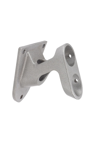 Yaleker Alüminyum Çift Delikli Bayrak Direği Tutucu, Taşınabilir Dış Mekan Duvar Montajlı, Gizli Kanca İle Sabitlenir, Dayanıklı Ve Kararlı Gümüş