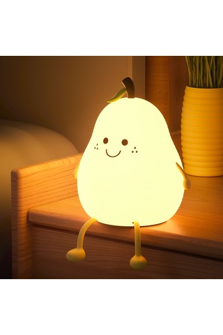 Yifomall Çocuklar İçin Silikon Uyku Lambası - 7 Renkli Mod Ve Zamanlayıcı Kapatma Özelliği, Sevimli Hediye Seçeneği Diğer