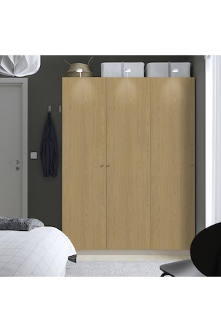 Ikea Çok Renkli Geniş Kapaklı Gardırop 150x60x201 Cm