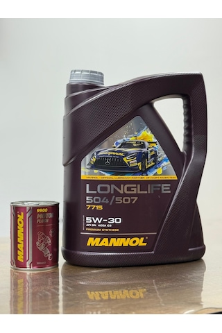 Mannol 5W-30 Longlife 504/507 Motor Yağı Ve Motor İç Temizleyici