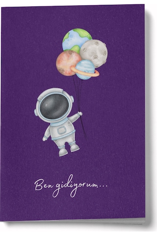 Ben Gidiyorum Mini Defter Çok Renkli