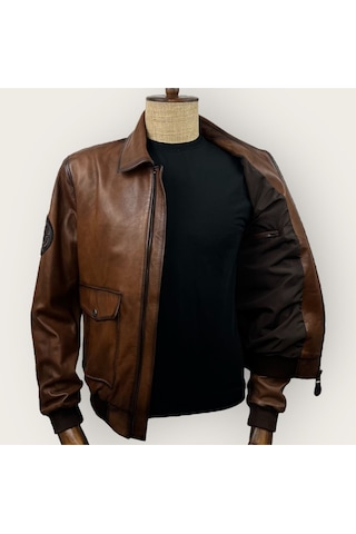 Always Leather Usta İşi Özel Dikim Hakiki Deri 1803340007 Kahverengi