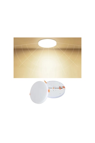 Forlife 18 Watt Delik Çapı Ayarlanabilir Led Panel Armatür Günışığı Beyaz