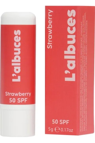 L'albuces Strawberry Plump Lip Balm SPF30