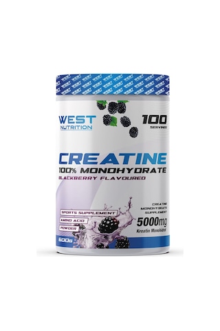 West Nutrition Kreatin Monohidrat 100 Servis Aromalı + Hediye