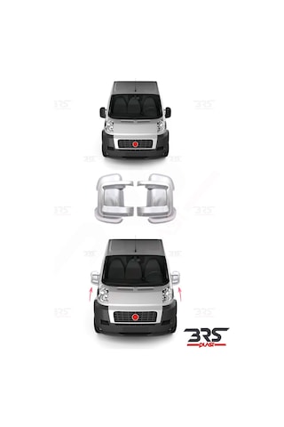 Fiat Ducato Uyumlu 2006 Ve Üzeri Ayna Kapağı 2 Parça Abs Krom Kaplama