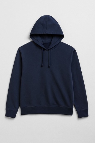 Markapia Erkek Kapüşonlu İçi Polarlı Sweatshirt Lacivert