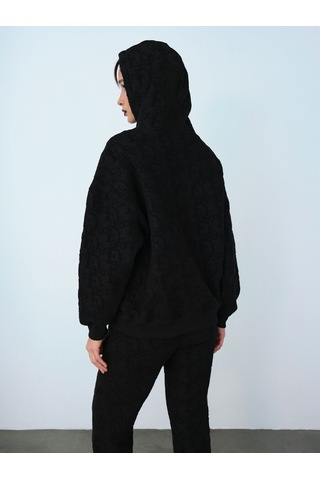 LOFT Oversize Kadın Sweatshirt Lf2036861 Q1.v1 Siyah