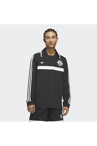 Adidas Originals Rugby Siyah Polo Sweatshirt Jz6967