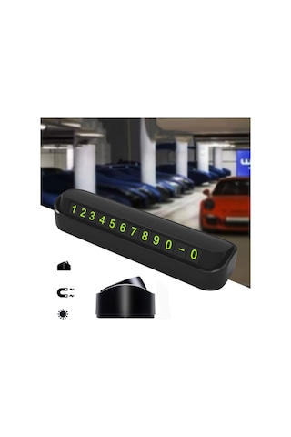 Araç Ön Cam Telefon Numarası Açma Kapamalı Numaratör Cep Telefon Araç Numaratik