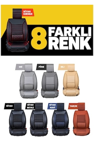 Lüx Deri 5'li Takım Set Oto Koltuk Kılıfı