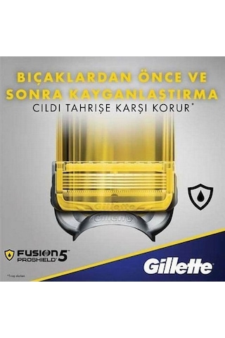 Fusion 5 Proshield Yedek Bıçak 4'lü