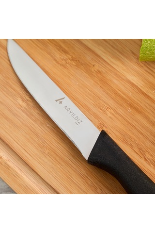 Aryıldız Primo Sebze Bıçağı Siyah 11 Cm Renkli