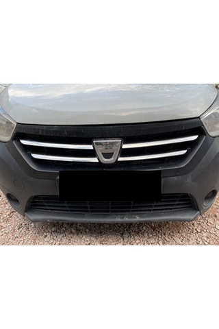 Dacia Dokker Krom Ön Panjur 4 Parça 2012-2017 Paslanmaz Çelik