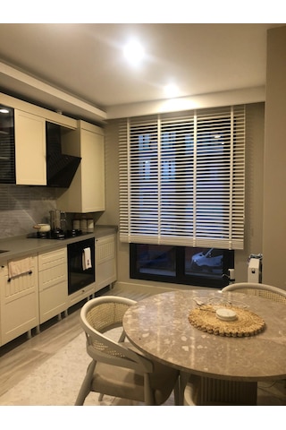 Ahşapperdecim %100 Gerçek Ahşap - 50 Mm Kurdeleli - Beyaz
