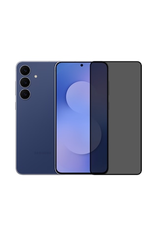Safeus Tam Kaplayan Hayalet Parmak İzi Bırakmayan Safir Ekran Koruyucu Cam , Samsung S25 Fe İle Uyumlu